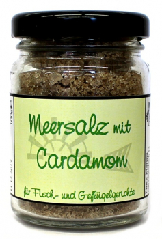 Cardamomsalz - Meersalz mit Cardamom
