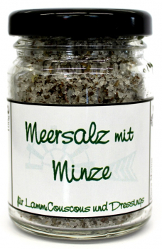 Minzesalz - Meersalz mit Minze