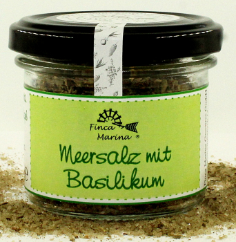 Basilikumsalz - Meersalz mit Basilikum