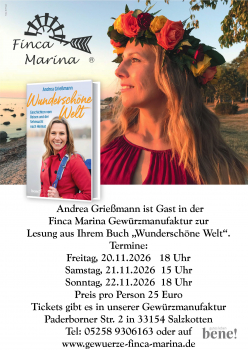 Lesung Andrea Grießmann 22.11.2026  18 Uhr