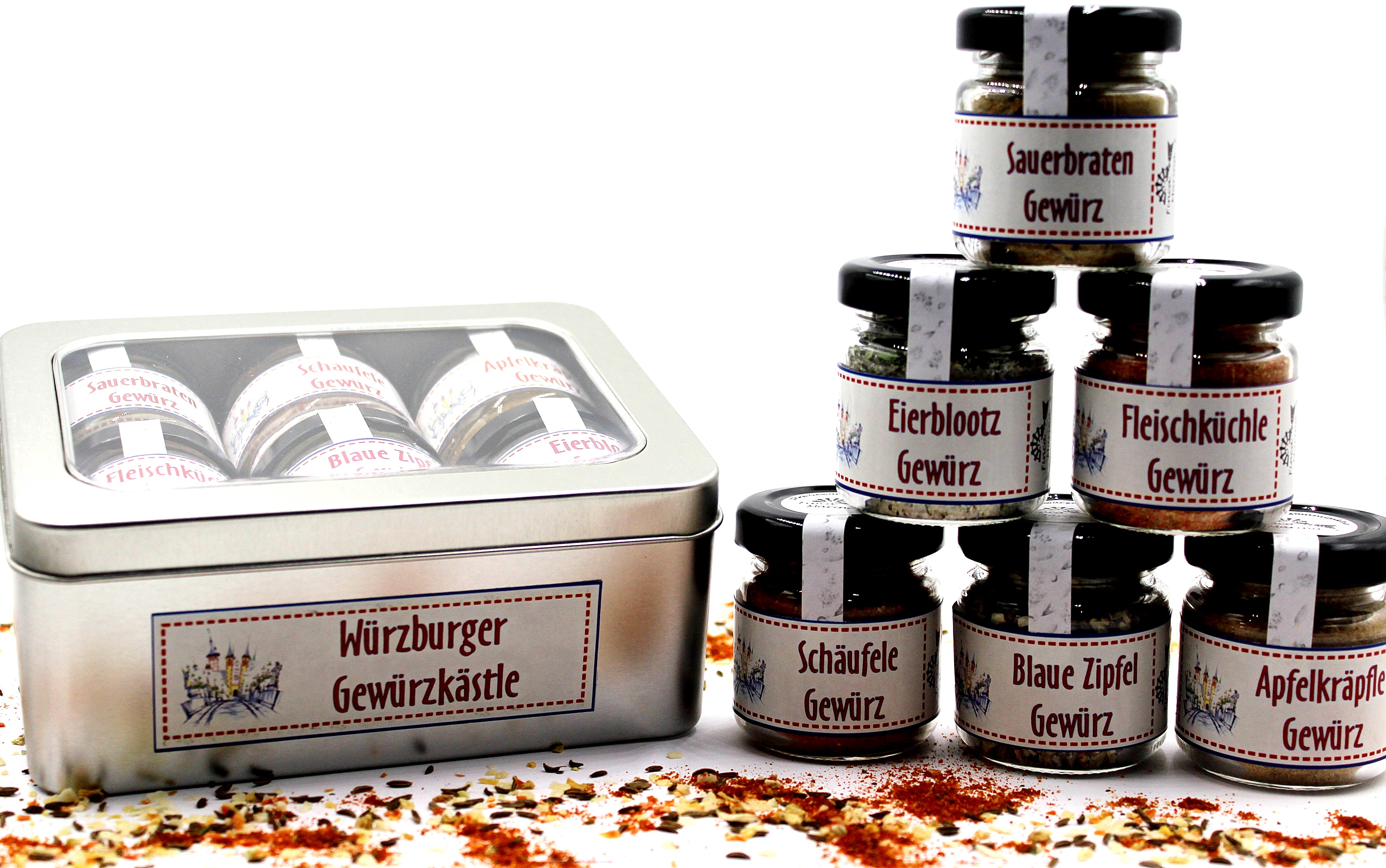 Gewürze und kulinarische Köstlichkeiten
