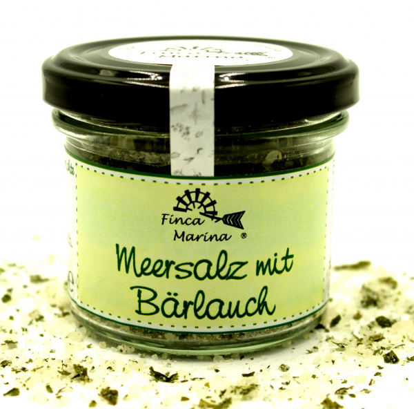 Bärlauchsalz - Meersalz mit Bärlauch