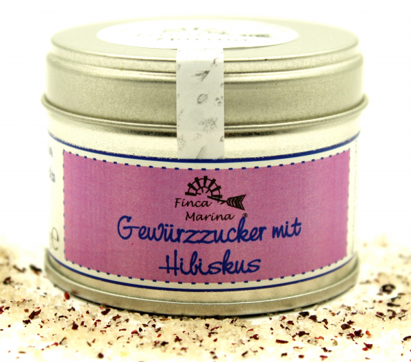 Gewürzzucker mit Hibiskus 60g