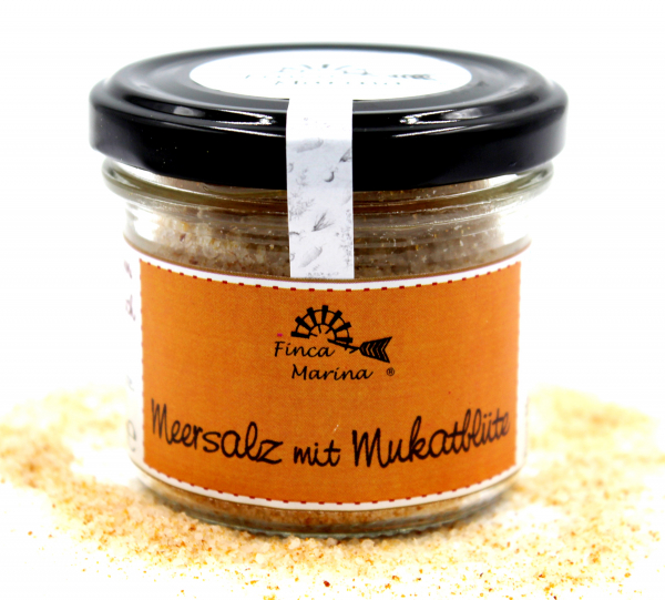 Meersalz mit Macis - Muskatblüte