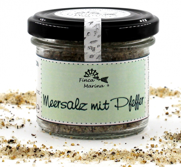 Pfeffersalz - Meersalz mit Pfeffer